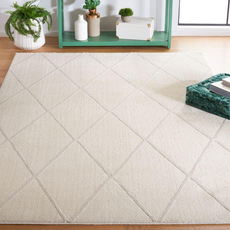 Revive REV104 Power Loomed Indoor Area Rug - 8'x10' - Ivory - Safavieh