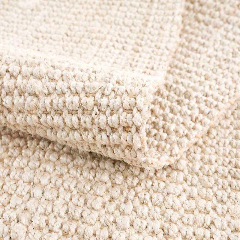 Hauteloom Moncton Handmade Jute/Sisal Beige Area Rug