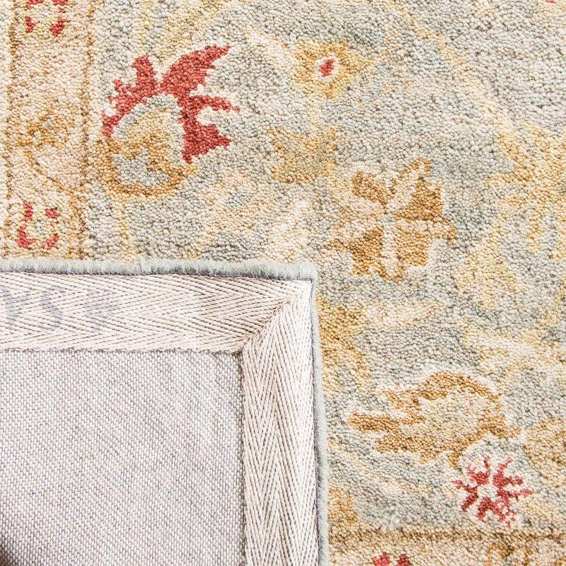 Antiquity AT822 Hand Tufted Accent Rug - Grey Blue/Beige - 2'3"x4' - Safavieh.