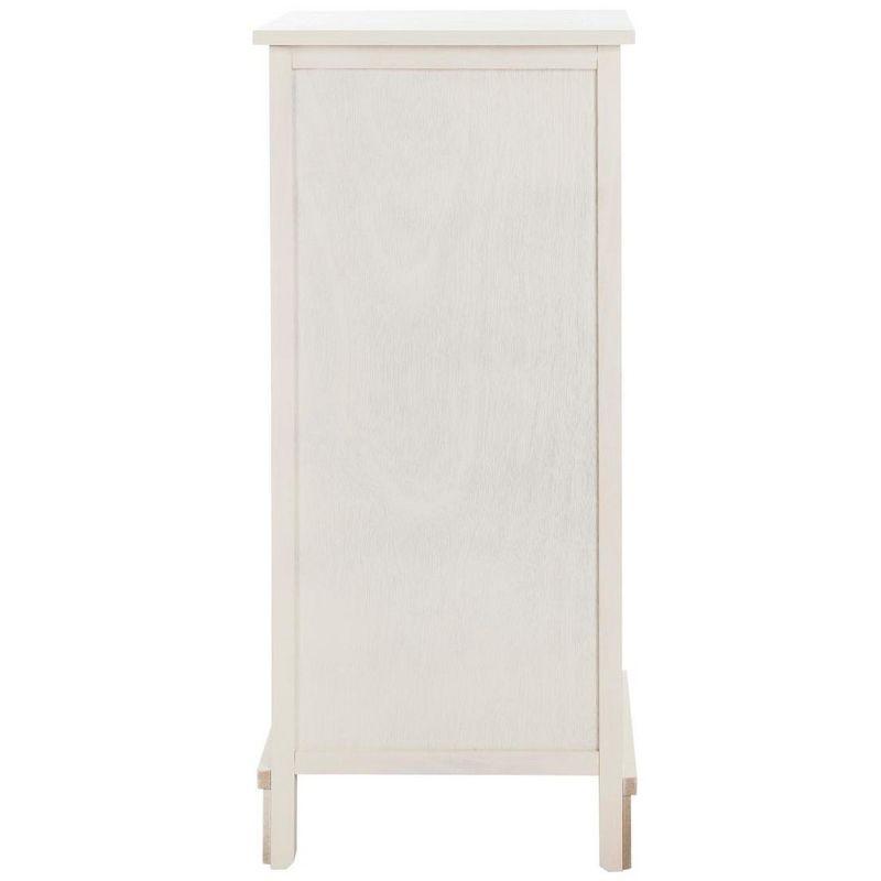 Connery Cabinet - AMH5742 - Vintage White - Safavieh Couture
