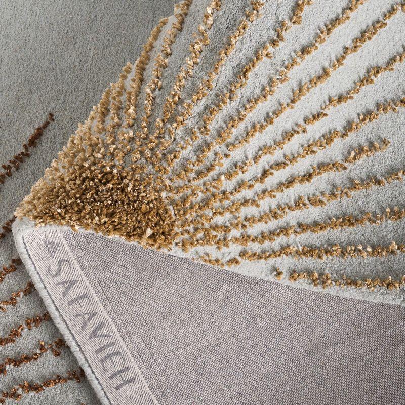 Soho SOH712 Hand Tufted Indoor Accent Rug - Light Blue/Multi - 3'6"x5'6" - Safavieh.