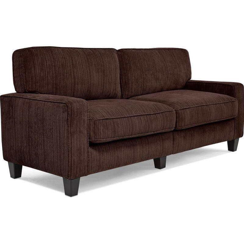 Serta Palisades Upholstered Tool-Free Assembly Straight Arm 78" Sofa for Living Room