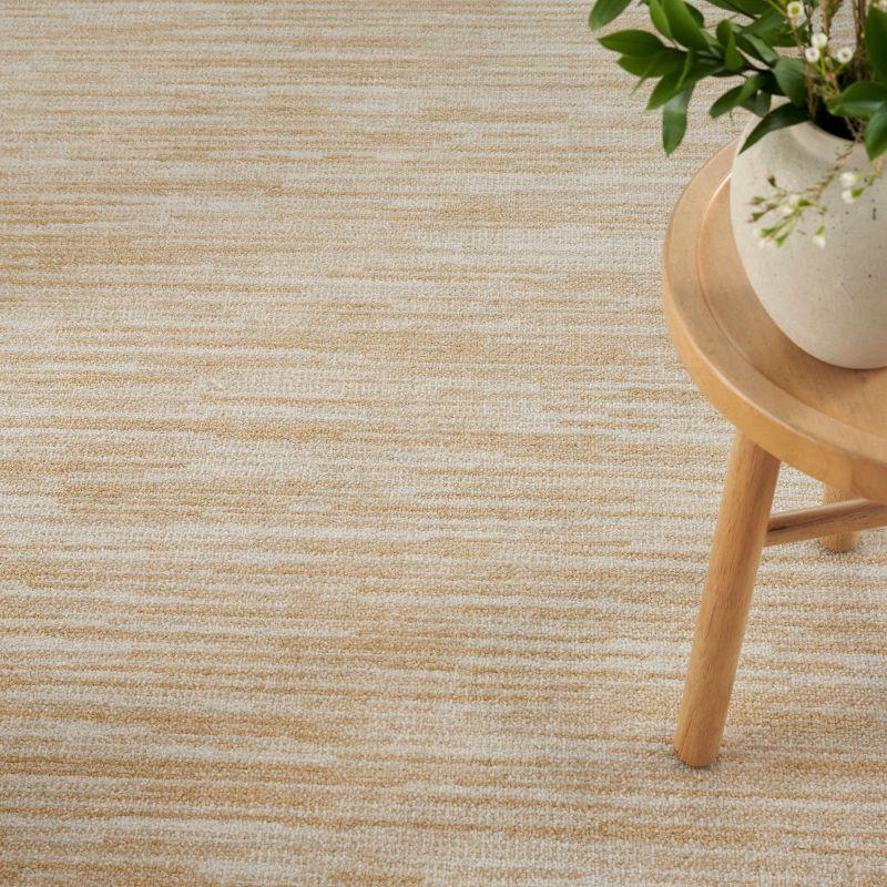 Nourison Essentials 8' x 10' Ivory Gold Indoor/Outdoor Rug