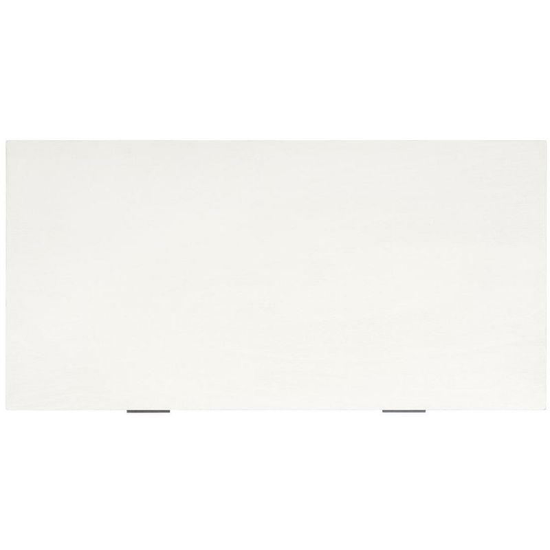 Mozart Mid-Century Coffee Table - Distressed White - Safavieh