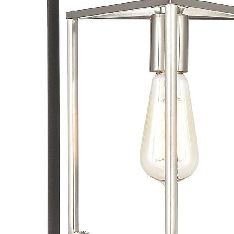 Elk Home Salinger 1 - Light Pendant in  Charcoal/Satin Nickel