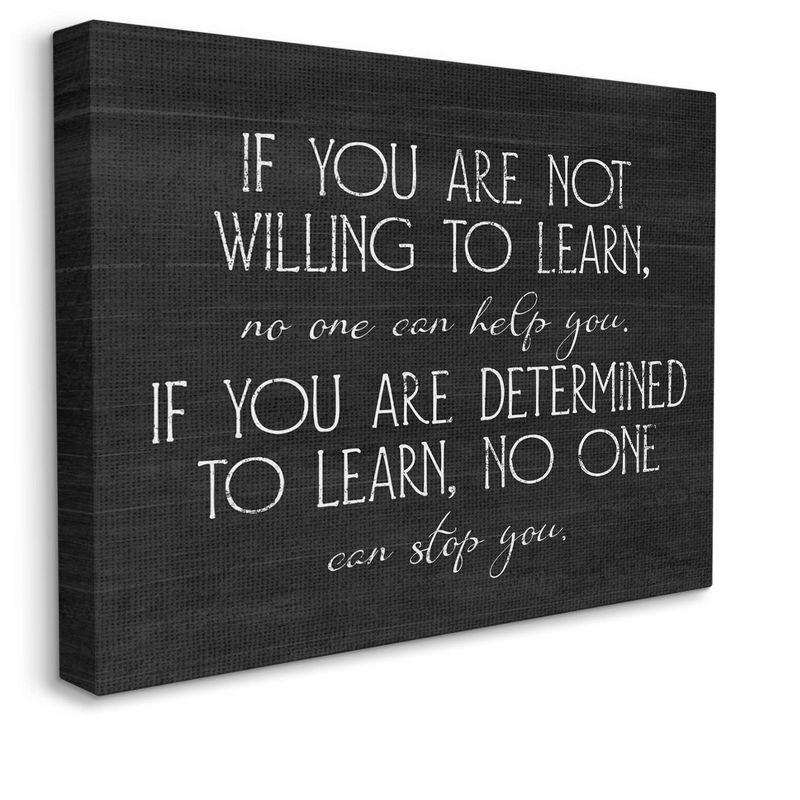 Stupell Industries " Determined To Learn Motivational " by Lil' Rue