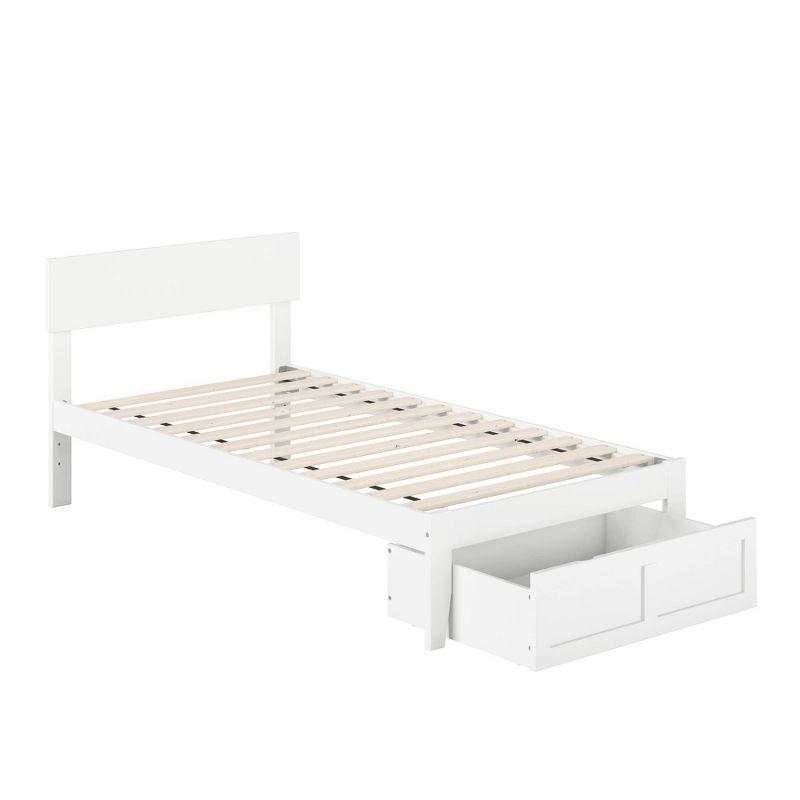 Boston Bed with Foot Drawer - AFI