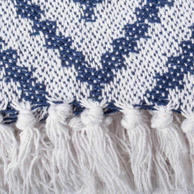 Design Imports Hand Woven Throw Blanket