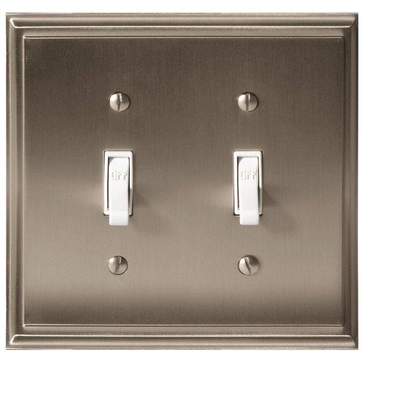 Mulholland 2-Gang Toggle Light Switch Wall Plate