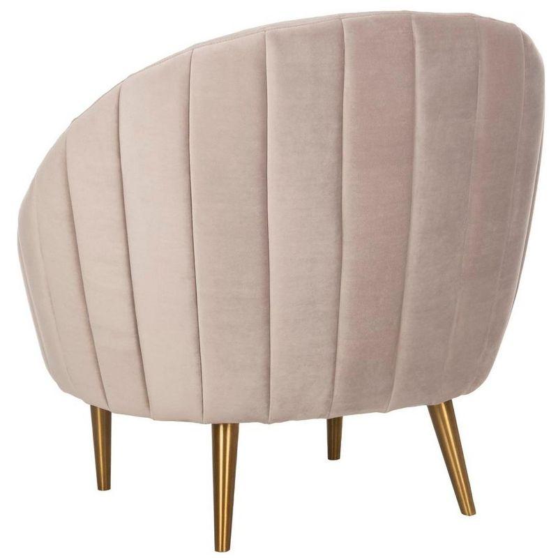 Razia Velvet Barrel Chair