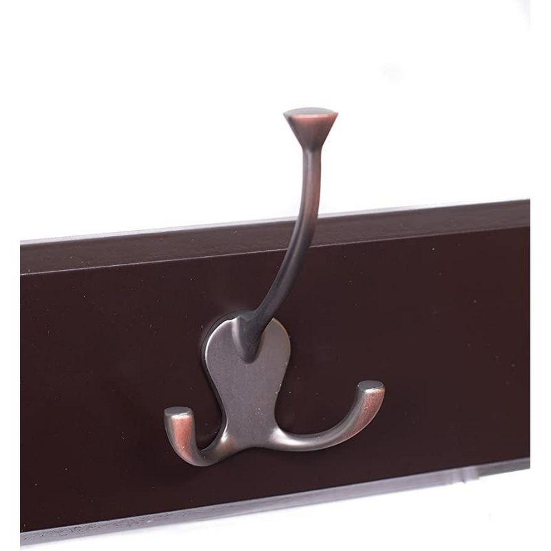 Wall 5 - Hook Wall Mounted Coat Rack