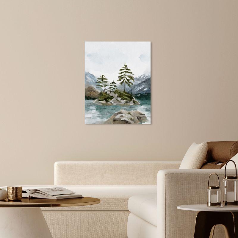 Art Remedy Cold Winter Lake