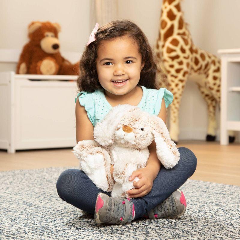 Melissa & Doug Burrow Bunny Rabbit 9" Stuffed Animal