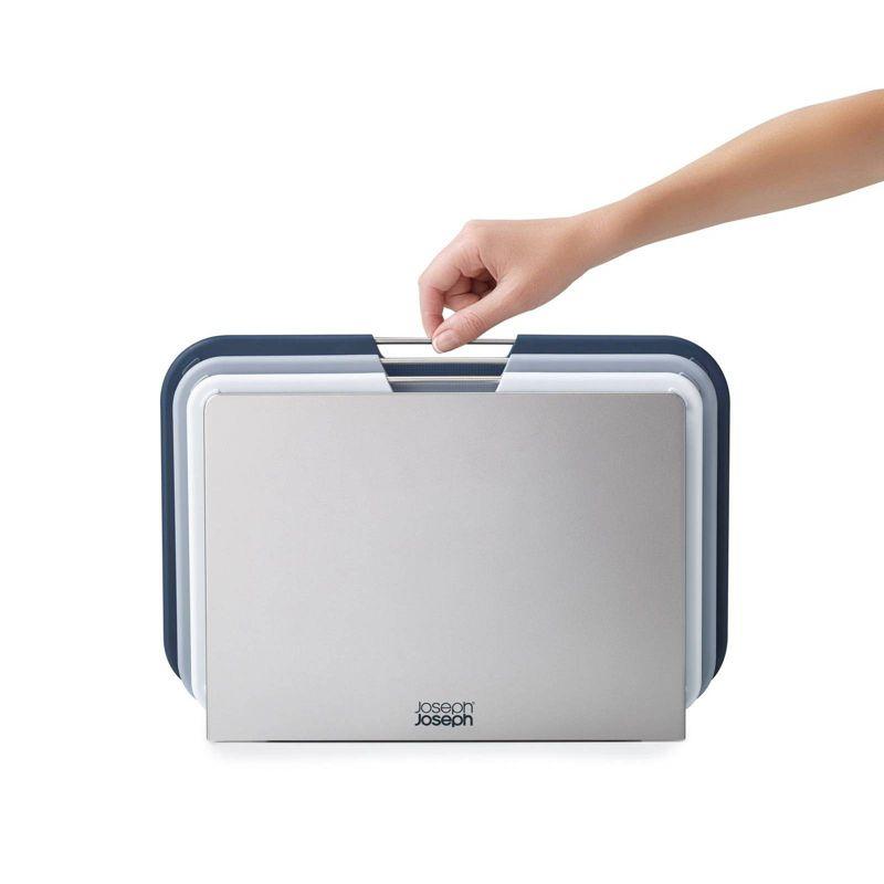 Joseph Joseph Joseph Joseph Nest Boards 3-Piece Cutting Board Set with Stand