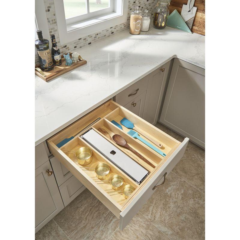 Rev-A-Shelf Wood Trim-to-Fit Drawer Organizer Insert