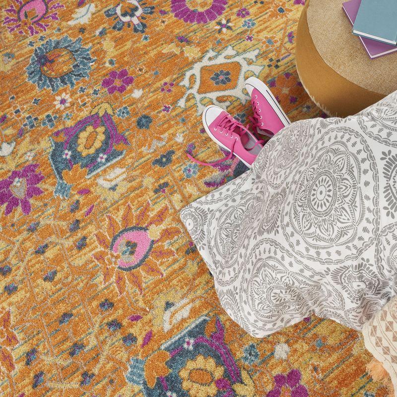 Nourison Passion Bohemian Indoor Rug Sunburst 9' x 12'