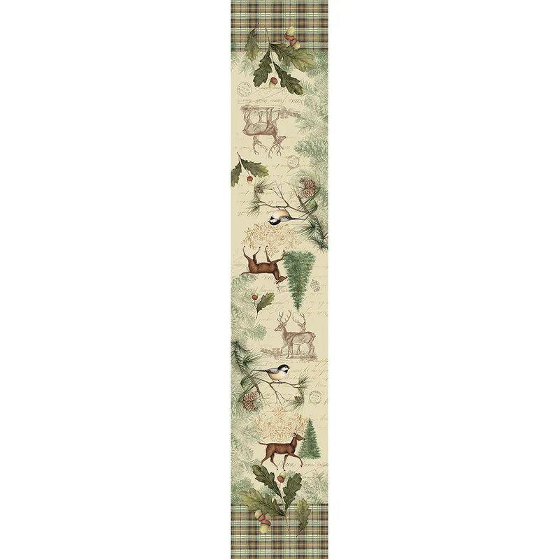 Laural Home Woodland Forest Rectangle Table Runner