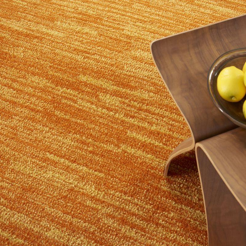 Nourison Essentials Easy Care Indoor Outdoor Area Rug - Sunburst 5' x Square