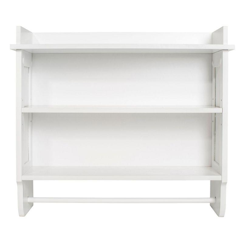 3 Piece Tiered Shelf with Towel Bar