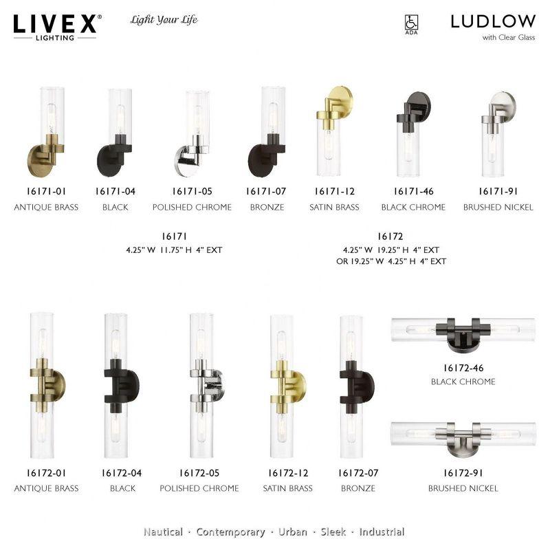 Livex Lighting Ludlow 2 - Light Vanity in  Polished Chrome