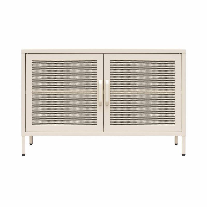 Channing 25.2" Tall Steel 2 - Door Accent Cabinet