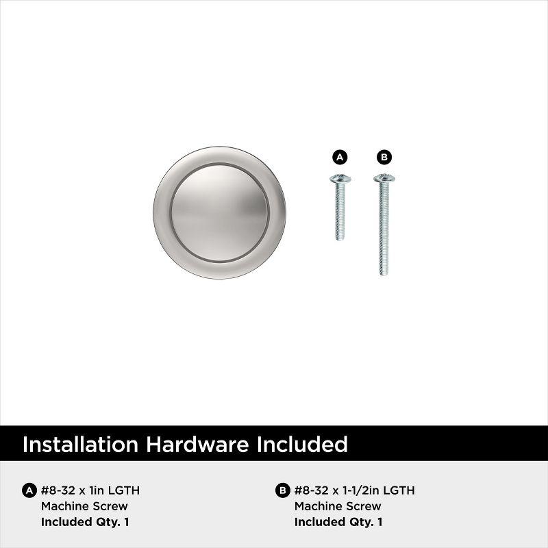 Loop 1-3/16 Inch Diameter Round Knob Multipack