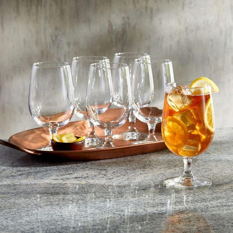 Libbey Clear 16-Ounce Multi-Purpose Goblet Glasses Set