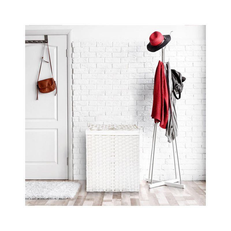 Handwoven Rectangle Laundry Hamper