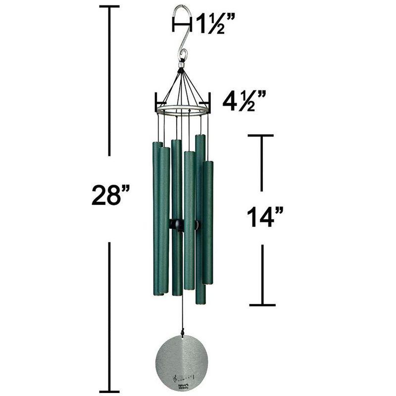 Nature's Melody Nature's Melody Tuned 6-Tube Outdoor Wind Chimes