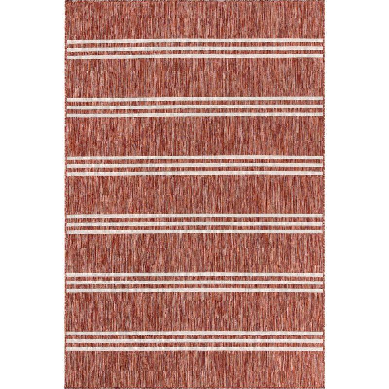 Jill Zarin Outdoor Anguilla Striped Woven Area Rug