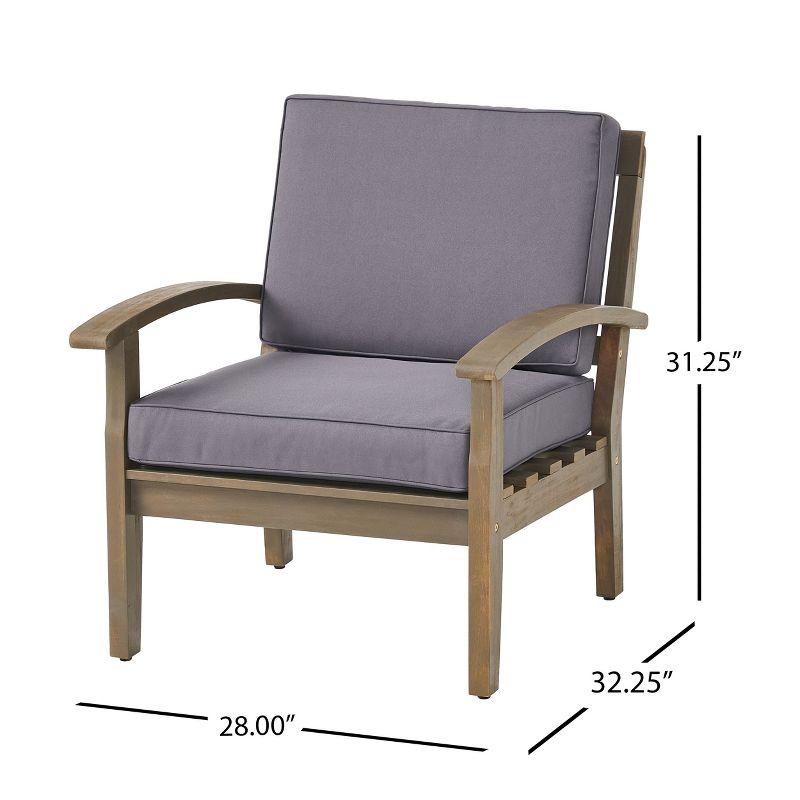 Acacia 4 - Person Patio Conversation Sets with Cushions