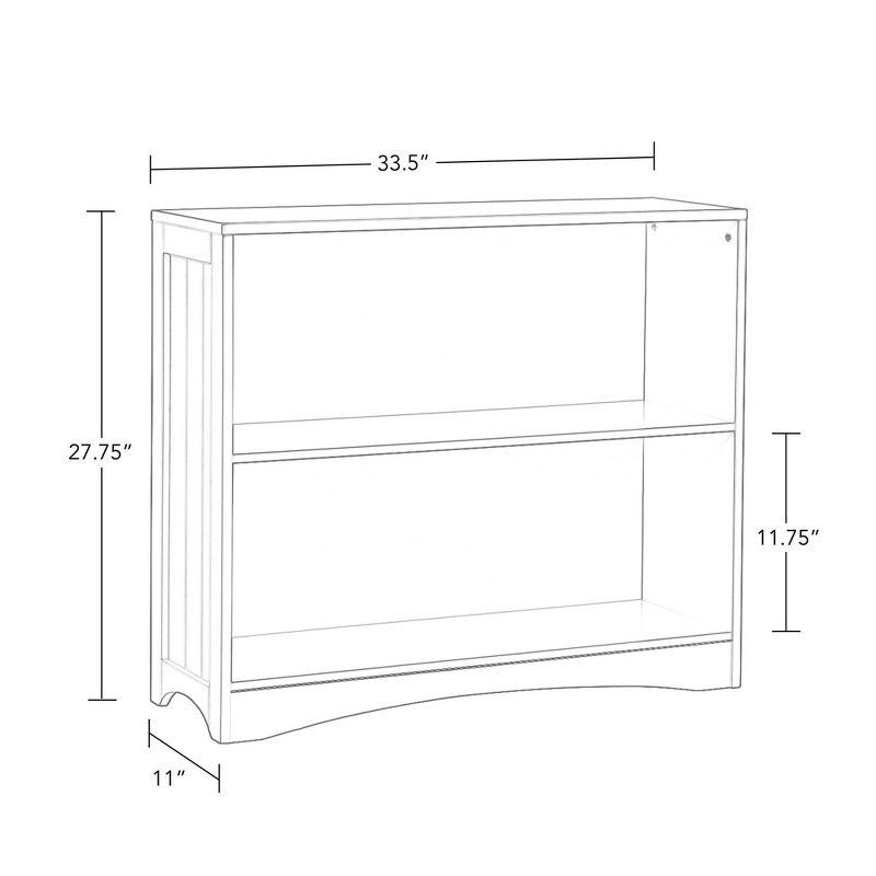 RiverRidge Home RiverRidge Kids Playroom Horizontal Toy Organizer Bookshelf with Open Storage Shelves