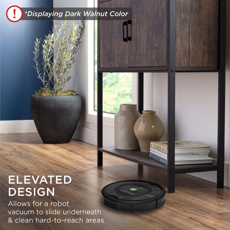 Best Choice Products Storage Bookshelf for Living Room, Walkway w/ Enclosed Cabinet, Elevated Design