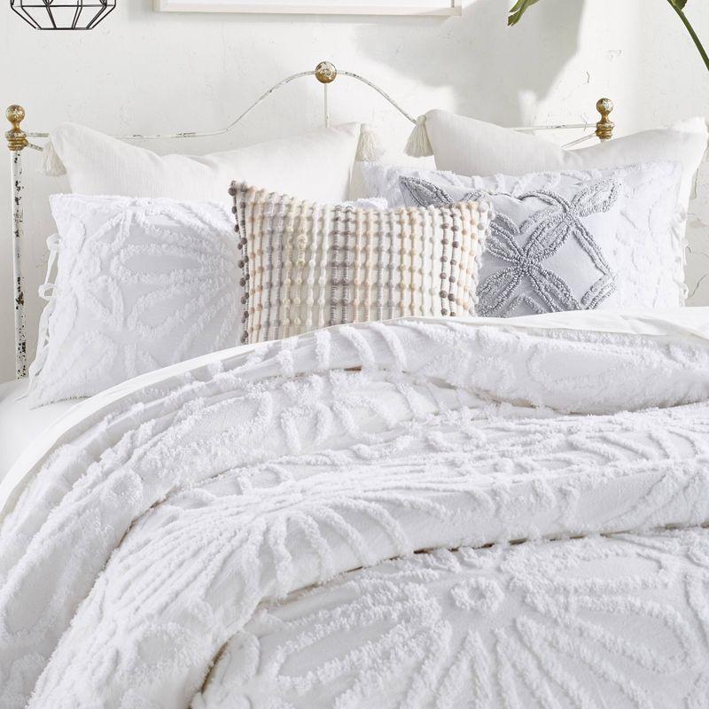 Peri Home Peri Home Chenille Medallion 3 Piece Comforter Set