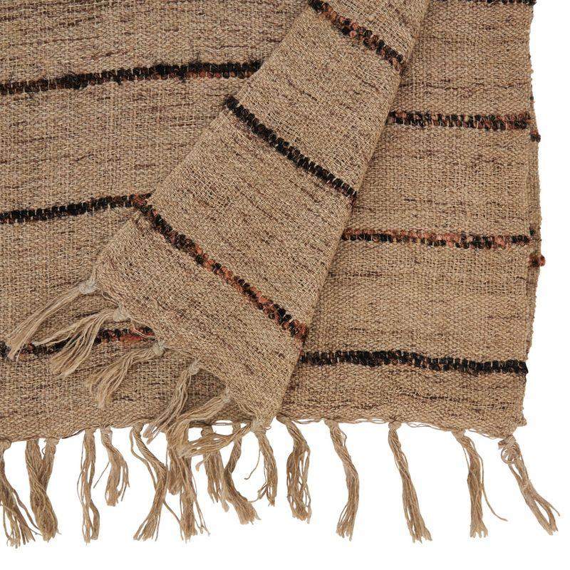 Striped 100% Cotton Table Runner