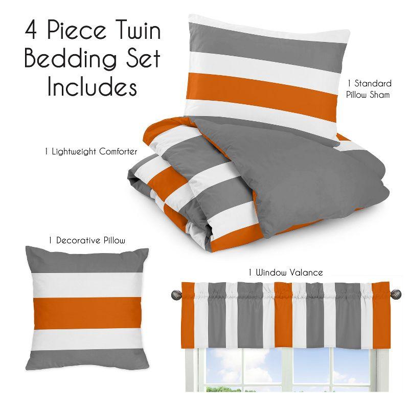 Stripe Comforter Set