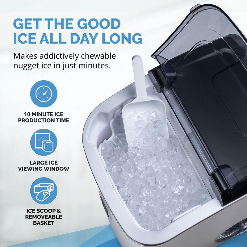 Newair 26 Lb. Daily Production Nugget Ice Portable Ice Maker