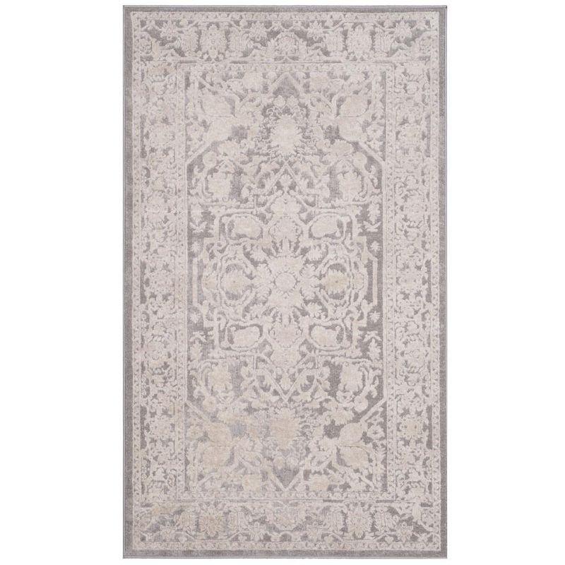 Reflection RFT665 Power Loomed Indoor Area Rug - Light Grey/Cream - 4'x6' - Safavieh.