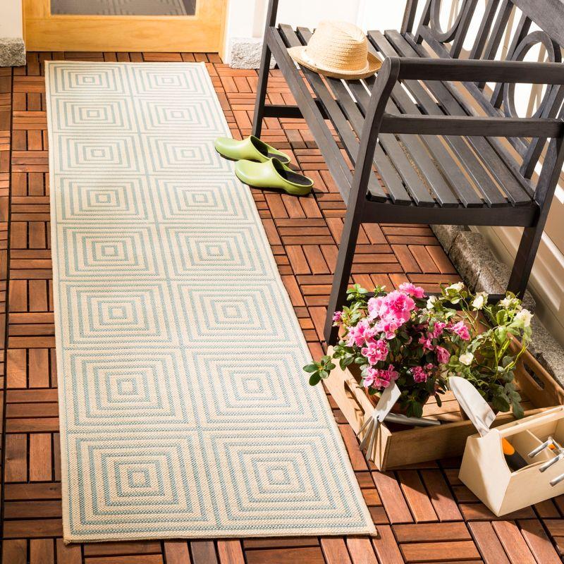 Beach House BHS123 Power Loomed Indoor/Outdoor Area Rug  - Safavieh