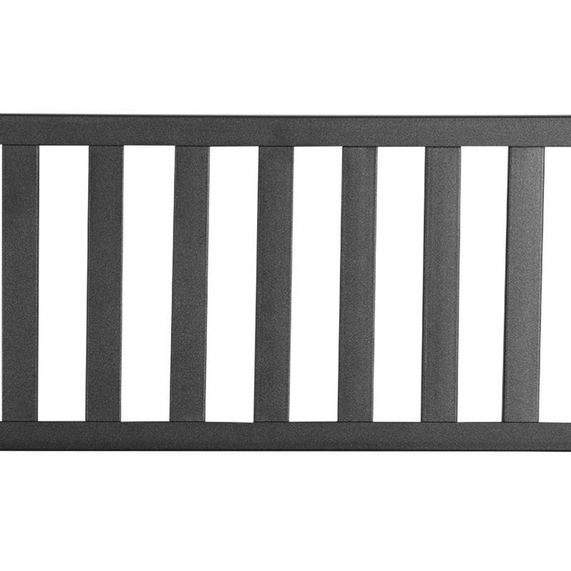 Outsunny 50" Garden Park Bench, Slatted Steel Outdoor Decorative Loveseat for Patio Lawn