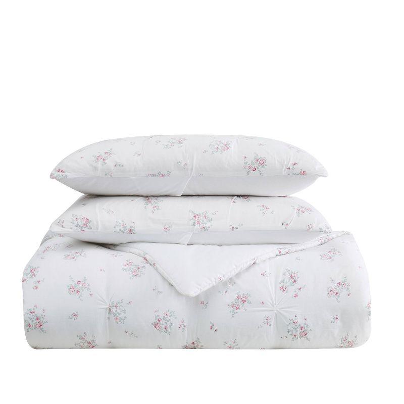 Rosebury Cotton Floral Comforter Set