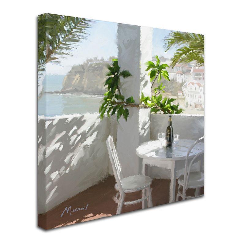 Mediterranean Café Still Life 24" x 24" Canvas Art