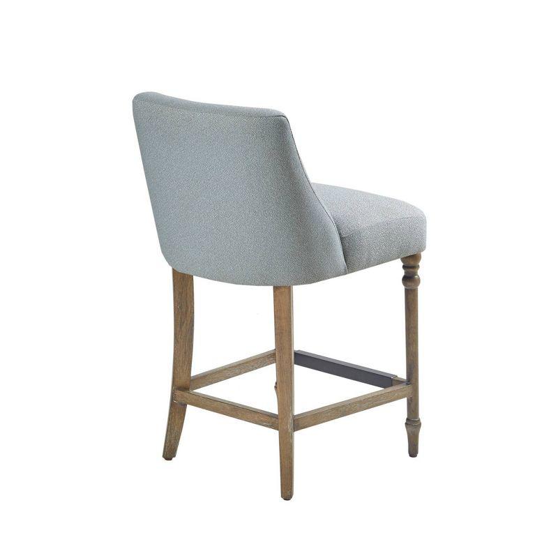 Martha Stewart Delaney 25" Upholstered Counter Stool