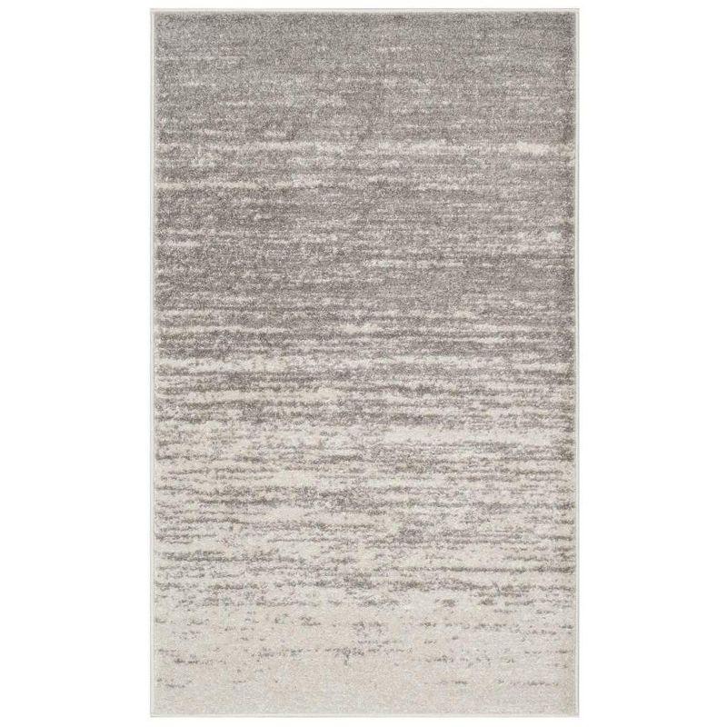 Adirondack ADR113 Machine Made Indoor Area Rug - Light Grey/Grey - 4'x6' - Safavieh