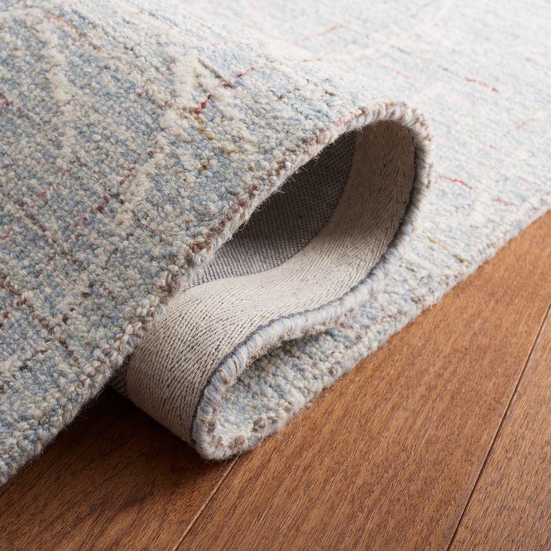Metro MET881 Hand Tufted Indoor Accent Rug - Blue/Ivory - 3'x5' - Safavieh