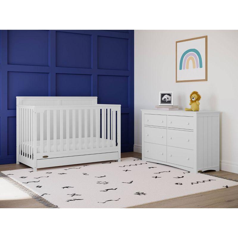 Graco Hadley 5-in-1 Convertible Crib with Drawer