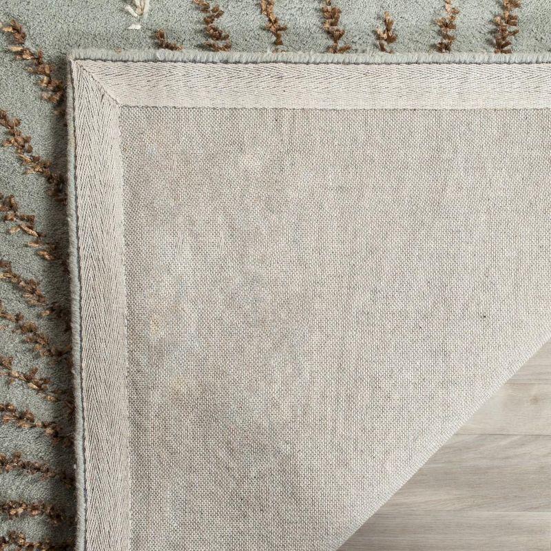 Soho SOH712 Hand Tufted Indoor Accent Rug - Light Blue/Multi - 3'6"x5'6" - Safavieh.