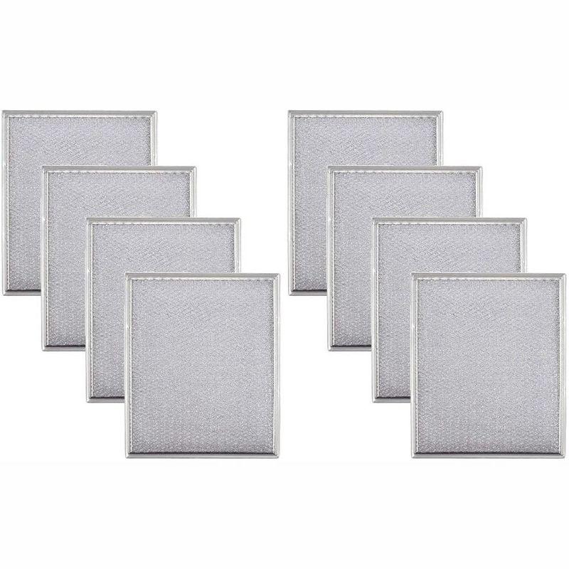 Nispira Replacement Aluminum Grease Filter Compatible with Broan NuTone NY NV Range Hoods. Compared to Part BP29. 8 Filters