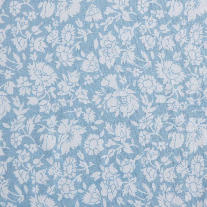 Laura Ashley Heirloom Ditzy Blue Twin Xl Sheet Set