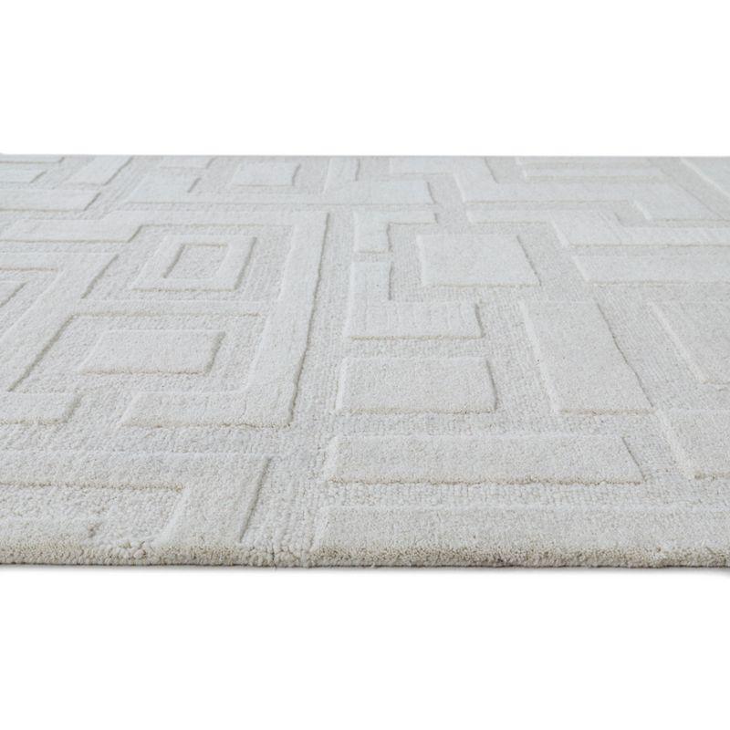 AllModern Helaine Hand Tufted Wool Indoor Rug